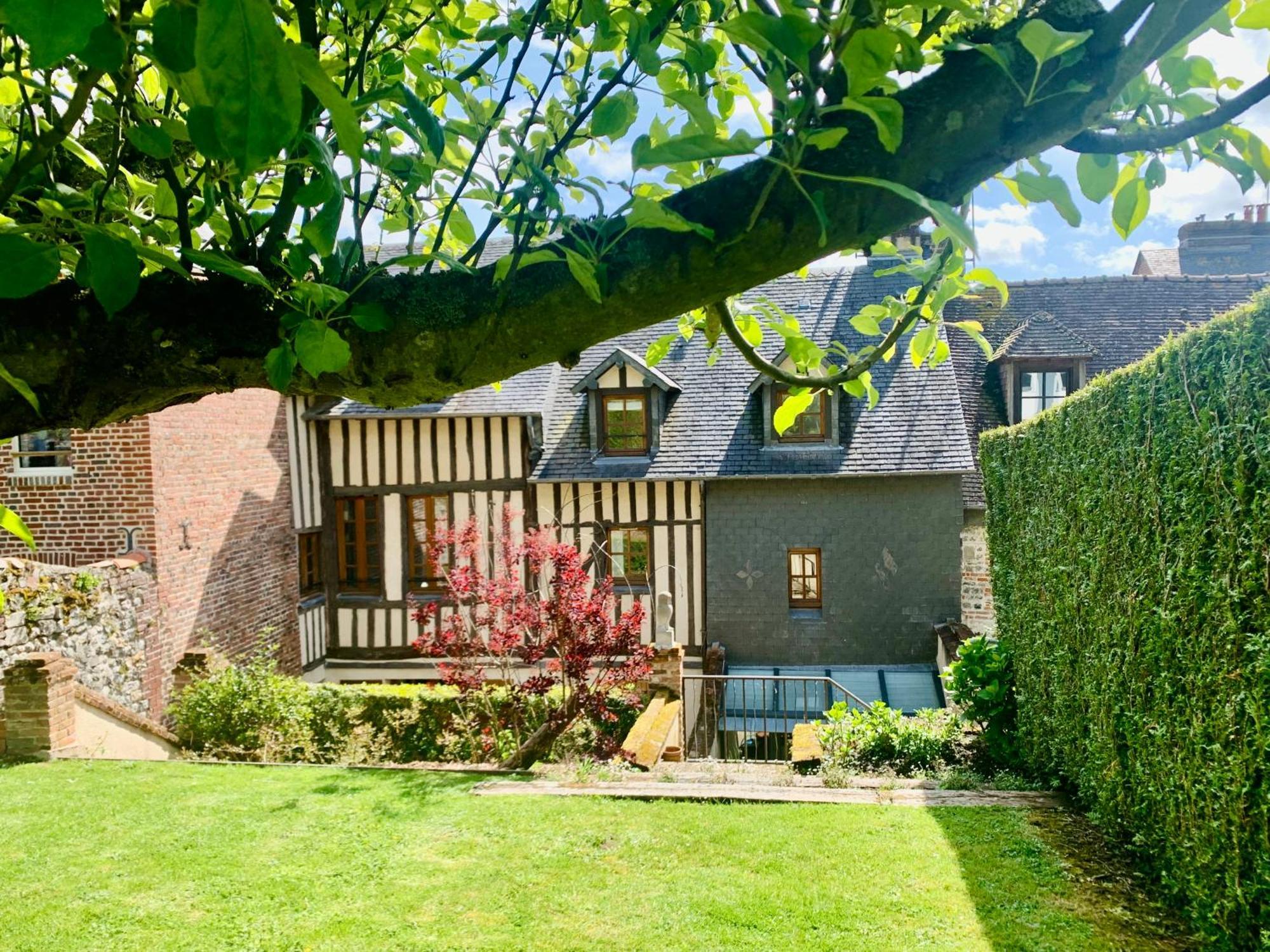 La Maison Blanche Du 10Honfleur Exterior photo